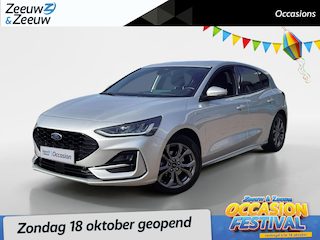 Ford Focus 1.0 EcoBoost Hybrid Titanium *Automaat*Navi+Camera*Climate Control*Carplay*Lm.Velgen*ST Line*Zeer nette auto!