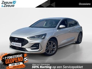 Ford Focus 1.0 EcoBoost Hybrid Titanium *Automaat*Navi+Camera*Climate Control*Carplay*Lm.Velgen*ST Line*Zeer nette auto!