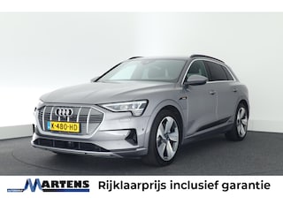 Audi e-Tron 55 quattro 95 kWh 408pk SOH 95% Trekhaak 360Camera ACC Keyless Stoelverwarming Memory Navigatie