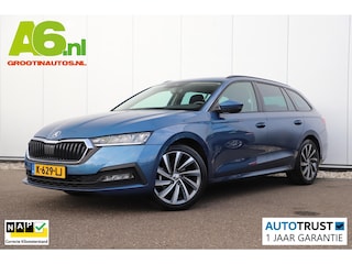 Skoda Octavia Combi 1.0 e-TSI Business Edition Automaat Trekhaak Navigatie Clima Adaptive Cruise 18 inch LMV Parkeersensor Elektrische Achterklep