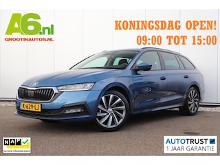 Skoda Octavia Combi 1.0 e-TSI Business Edition Automaat Trekhaak Navigatie Clima Adaptive Cruise 18 inch LMV Parkeersensor Elektrische Achterklep