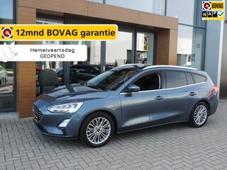Ford Focus Wagon 1.0-T 125PK Titanium Business 57.000km | 1e Eig | Wegkl.th | LED kopl | Winterpack | 17'' | CarPlay | Priv.glas