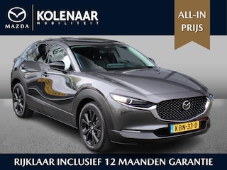Mazda CX-30 Homura 2.5 automaat e-Sky-G 140pk /Dealeronderhouden/Navi/HUD/Keyless/Airco/CarPlay/18inch LMV Black