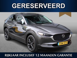 Mazda CX-30 Homura 2.5 automaat e-Sky-G 140pk /Dealeronderhouden/Navi/HUD/Keyless/Airco/CarPlay/18inch LMV Black
