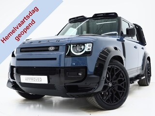 Land Rover Defender 110 2.0 P400e 110 Urban WideTrack Look | Panoramadak | Explorer Pack | Sidesteps | Lightbar | Trekhaak | Meridian | Carplay