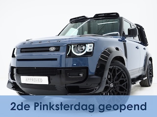 Land Rover Defender 110 2.0 P400e 110 Urban WideTrack Look | Panoramadak | Explorer Pack | Sidesteps | Lightbar | Trekhaak | Meridian | Carplay