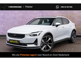 Polestar 2 Standard Range Single Motor 63kWh | Adaptieve Cruise control | 360 camera | Elektrische stoelverstelling | Google Maps navigatie | Apple Carplay / Android Auto | Stoelverwarming | Stuurverwarming |