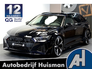 Audi A6 Avant 4.0 TFSI 441kW/600pk Aut8 Quattro Performance LUCHTVERING + SOFTCLOSE + BANG&OLUFSEN + STANDKACHEL + 360 CAMERA + HEAD-UP + DUBBEL GLAS + ADAPT.CRUISE + LANE ASSIST + MATRIX LED + STOELVERWARMING&-VENTILATIE + HEAD-UP + EL.TREKHAAK + 22" LM-VELGEN!!