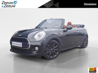 Mini Cooper Cabrio 1.5 Chili Serious Business 1e Eigenaar | Navi | Camera | Leder | Metallic lak Bovag garantie | NAP