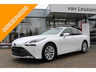 Toyota Mirai DYNAMIC KEYLESS PARELMOER LAK JBL-AUDIO STOELVERWARMING APPLE/ANDROID CLIMA CAMERA AD-CRUISE REGENSENSOR