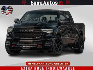 Dodge Ram Limited Night H.O 540HP 706Nm | Massage + Full Option | De Meest Luxe en Volle Pick-Up in zijn Klasse | Comfortabele Dubbele Cabine met Royale 5 Zitplaatsen | BPM vrij | Nu Leverbaar uit Voorraad | Voorraad Nr 2328 -  5157