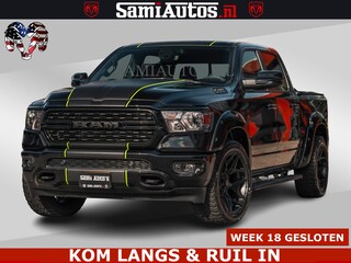 Dodge Ram SPORT | 5.7 V8 4x4 HEMI | PANORAMA DAK | GROOTSCHEM 12 INCH | LPG | Diamond Black Pearl | CREW CAB | DUBBELE CABINE | 5 PERSOONS | DC | VOORRAAD NR 2554 - 6048