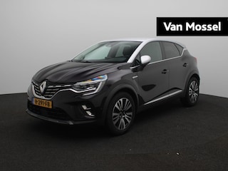 Renault Captur 1.3 TCe 155 Initiale Paris | Apple Carplay/Android | cruise control adaptief | dodehoek detectie | electronic climate control | LED koplampen | lichtmetalen velgen 18", luxe lederen bekleding, metaalkleur | navigatiesysteem full map |