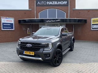 Ford Ranger 2.0 Super Cab EcoBlue Wildtrak Automaat met 20.843Km! | 6 Cilinder! | 3500Kg trekgewicht | Stoel-stuurverwarming | Ndl Auto! | Carplay | Groot Touchscreen | RIJKLAARPRIJS INCL 12 MAANDEN GARANTIE EN BEURT