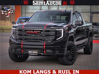 GMC Sierra AT4 6.2 V8 4X4 | VIRTUAL COCKPIT | LPG | HUD | BOM VOL | DC | RAM DEALER NEDERLAND | Dubbele Cabine met Royale 5 Zitplaatsen | BPM vrij | Nu Leverbaar uit Voorraad | Voorraad Nr 261530 |