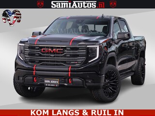 GMC Sierra AT4 6.2 V8 4X4 | VIRTUAL COCKPIT | LPG | HUD | BOM VOL | DC | RAM DEALER NEDERLAND | Dubbele Cabine met Royale 5 Zitplaatsen | BPM vrij | Nu Leverbaar uit Voorraad | Voorraad Nr 261530 |