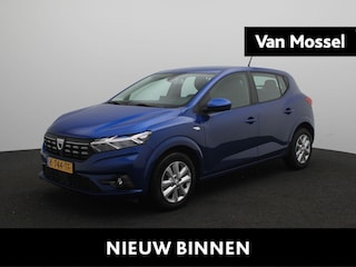 Dacia Sandero TCe 90 Comfort | Media Display met Apple CarPlay & Android Auto | Handbediende airco | Elektrische ramen v+a | Metaalkleur | Licht- en regensensor|