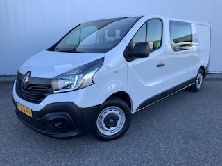 Renault Trafic 1.6 dCi T29 L2H1 Dub Cab 6 Zits Airco Cruise Trekhaak 2000 kg Euro 6