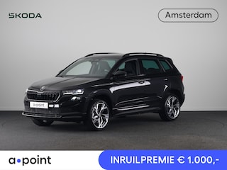 Skoda Karoq Sportline Ultimate 1.5 TSI ACT 150 pk 7 versn. DSG | Wegklapbare Trekhaak | Travel Assist Pakket Plus | Virual Pedal | 19 Inch Velgen Sagitarius