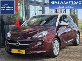 Opel Adam 1.0 Turbo Jam Favourite | Leer | Navigatie via Apple Carplay | Airco | Stoel +Stuurverwarming | Cruise Control | Licht metalen velgen
