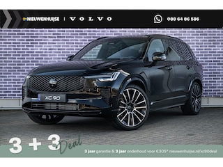 Volvo XC90 T8 Plug-in hybrid AWD Ultra Black Ed. Exec. | Google | Long Range | Ventilatie Voorstoelen | Trekhaak | Bowers & Wilkins Audio | Luchtvering | Head-Up Display | Stoel-/Stuurverwarming | Adaptieve Cruise Control | 360 Camera | Massage | Gelamineerde Zijruiten Rondom | Getint Glas | Keyless | Memory | Elek. Achterklep | 22" LM