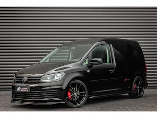 Volkswagen Caddy 2.0 TDI 185PK JB-EDITION / FULL BLACK / SCHROEFSET / LEDEREN BEKLEDING / NIEUWSTAAT / ELEK-PAKKET / AIRCO / APPLE