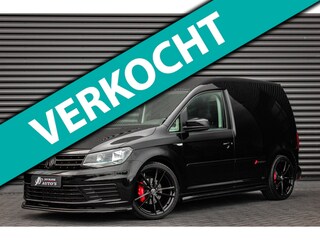 Volkswagen Caddy 2.0 TDI 185PK JB-EDITION / FULL BLACK / SCHROEFSET / LEDEREN BEKLEDING / NIEUWSTAAT / ELEK-PAKKET / AIRCO / APPLE
