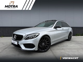 Mercedes-Benz C-klasse Estate 180 Sport Edition Premium Plus | Burmester | Night | AMG | Panorama | Memory | Rondomzicht