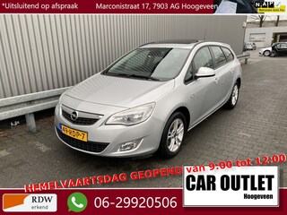 Opel Astra Sports Tourer 1.4 Turbo Cosmo Clima, Half Leder, CC, Schuif/Kantel, LM, Afn.Trekh, nw. APK – Inruil Mogelijk –