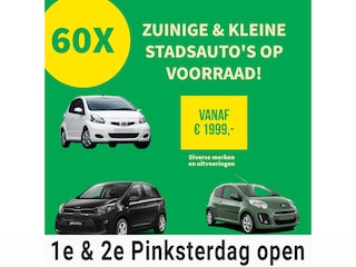 Toyota Yaris 60X Kleine auto's op voorraad v.a €2000