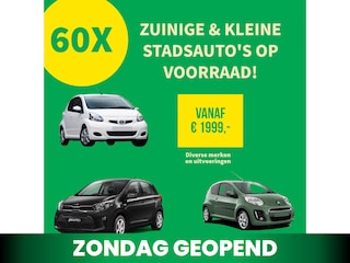 Toyota Yaris 60X Kleine auto's op voorraad v.a €2000
