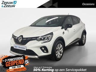 Renault Captur 1.3 TCe 140 Intens AUTOMAAT NAVI AIRCO CAMERA CRUISE CONTROLE APPLE CARPLAY ANDROID AUTO HOGE INSTAP APPLE CARPLAY ANDROID AUTO ZEER MOOIE AUTO PAS 19000 KM