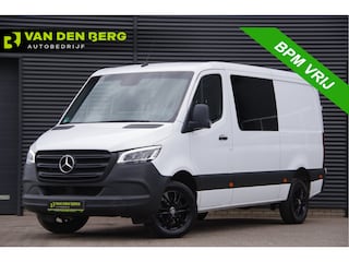 Mercedes-Benz Sprinter 319 3.0 CDI V6 L2H1 DC-6P, 3.5T TREKHAAK, LED, ADAPT. CRUISE, MBUX 10'', CAMERA, NAVI, GEVEERDE STOEL, DUBBELE CABINE, DUBBEL CABINE