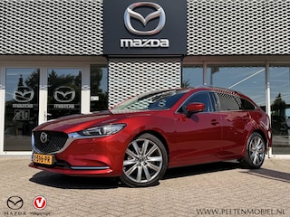 Mazda 6 Sportbreak 2.0 SkyActiv-G 165 Exclusive-Line | LEDEREN STOELEN | STOEL VENTILATIE | 360 CAMERA |