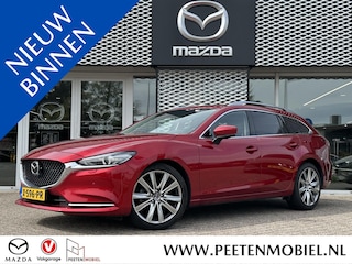 Mazda 6 Sportbreak 2.0 SkyActiv-G 165 Exclusive-Line | LEDEREN STOELEN | STOEL VENTILATIE | 360 CAMERA |