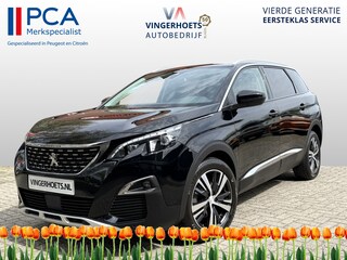 Peugeot 5008 130 Pk Benzine 5-Persoons Luxe Allure Zwart * Trekhaak * Navigatie * 1/2 Lederen Interieur * L.M. Velgen * Climate & Cruise Control * Hoge Zit * Vingerhoets; Vierde Generatie Eersteklas Service. Al meer dan 100 jaar een begrip in de Brabantse Kempen.