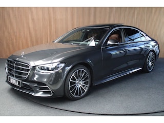 Mercedes-Benz S-klasse 580 e Lang AMG Line Burmester - Headup - Achterbesturing - Massage - Matrix - Pano