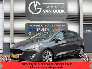 Ford Fiesta 1.0 EcoBoost 101PK Automaat,CarPlay,Clima,Cruise,Isofix,ElektrRamen+Spiegels,Stoel+StuurVerwarming,Bluetooth,Pdc,Lmv