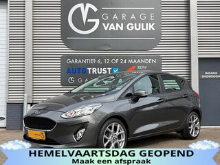 Ford Fiesta 1.0 EcoBoost 101PK Automaat,CarPlay,Clima,Cruise,Isofix,ElektrRamen+Spiegels,Stoel+StuurVerwarming,Bluetooth,Pdc,Lmv