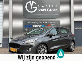 Ford Fiesta 1.0 EcoBoost 101PK Automaat,CarPlay,Clima,Cruise,Isofix,ElektrRamen+Spiegels,Stoel+StuurVerwarming,Bluetooth,Pdc,Lmv