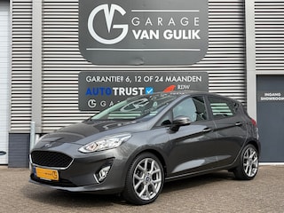 Ford Fiesta 1.0 EcoBoost 101PK Automaat,CarPlay,Clima,Cruise,Isofix,ElektrRamen+Spiegels,Stoel+StuurVerwarming,Bluetooth,Pdc,Lmv