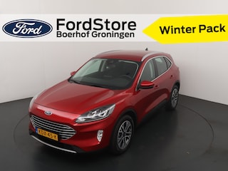 Ford Kuga 2.5 PHEV 225pk Titanium | Winterpack | Parkeersens. V&A | All-season banden | Dealer onderhouden | Apple carplay | Android auto |