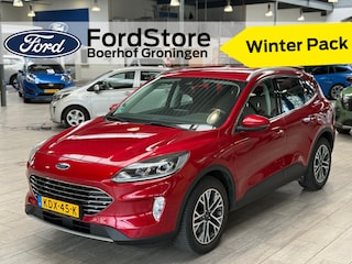 Ford Kuga 2.5 PHEV 225pk Titanium | Winterpack | Parkeersens. V&A | All-season banden | Dealer onderhouden | Apple carplay | Android auto |