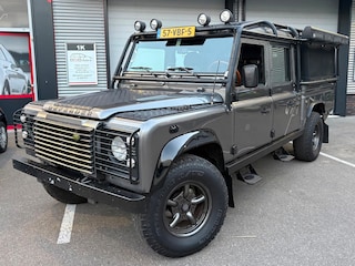 Land Rover Defender 2.5 Td5 130" Crew Cab Youngtimer Airco St.verwarming Elec.pakket Led verlichting