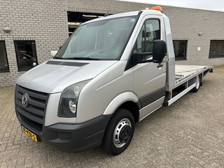 Volkswagen Crafter 46 2.5 TDI L3 DC WITTEVEEN *DUBBEL LUCHT*AIRCO*oprij plateau verstelbaar*