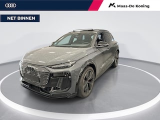 Audi Q6 e-tron S edition 306pk 100 kWh · SOH 97,3% · Warmtepomp · Panoramadak · Wegklapbare Trekhaak · Luchtvering · Bang & Olufsen · Elek. Voorstoelen · 21'' Inch · Garantie t/m 25-05-2030 of 100.000km