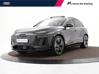 Audi Q6 e-tron S edition 306pk 100 kWh · SOH 97,3% · Warmtepomp · Panoramadak · Wegklapbare Trekhaak · Luchtvering · Bang & Olufsen · Elek. Voorstoelen · 21'' Inch · Garantie t/m 25-05-2030 of 100.000km