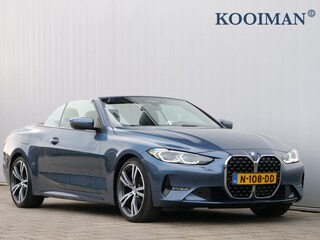 BMW 4-serie Cabrio 420i High Executive 184 Pk Automaat Navi / DAB / Apple Carplay / Leer / HUD / Windscherm / Nekverwarming