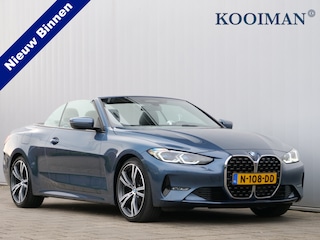 BMW 4-serie Cabrio 420i High Executive 184 Pk Automaat Navi / DAB / Apple Carplay / Leer / HUD / Windscherm / Nekverwarming