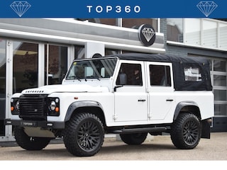 Land Rover Defender 2.2 D 110" Cabrio! Uniek | Grijs Kenteken